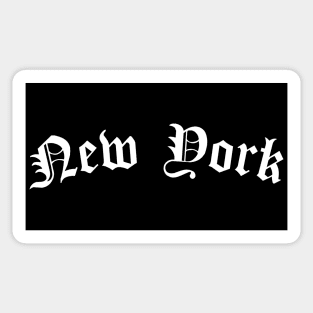 New York Sticker